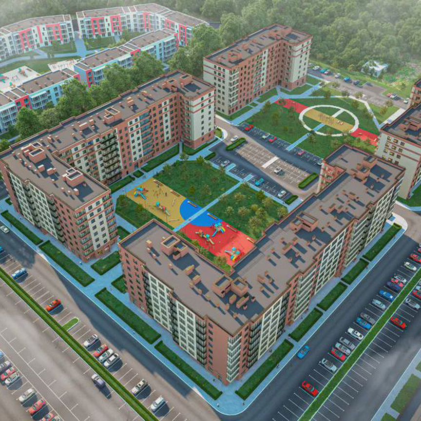 2-к. квартира, 52,9 м², 7/8 эт.