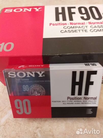 Аудиокассеты sony