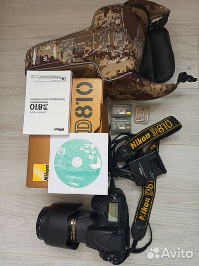 Nikon d810 body