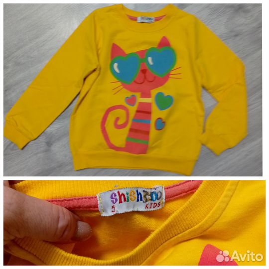 Кофта на девочку 4-5 лет