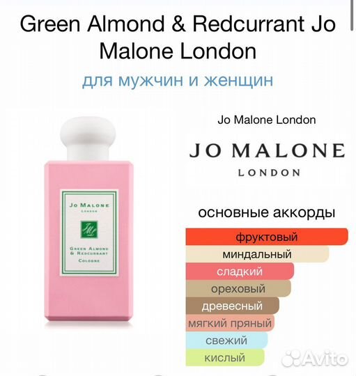 Духи Jo malone