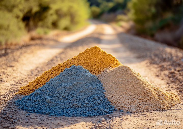 Песок щебень доставка