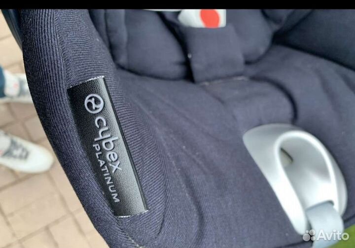 Автолюлька cybex cloud q с базой isofix