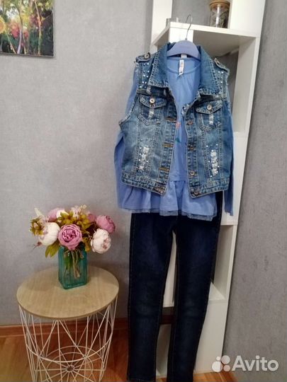 Пакет вещей девочке 140-152