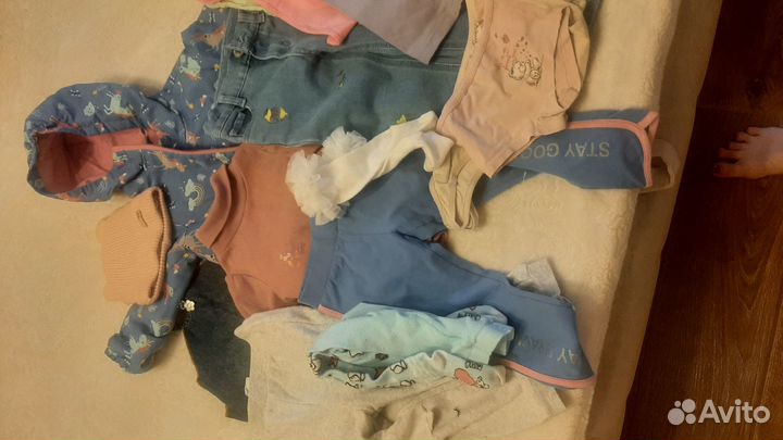 Детские вещи для девочки пакетом 92 98