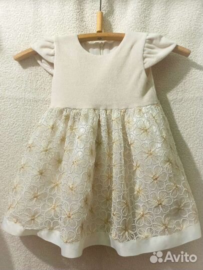 Платье для девочки 74-80