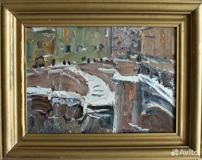 Картины пейзаж Крылов С И Слуцман Соловьёв Г