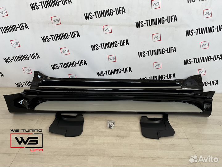 Подножки Modellista toyota land cruiser prado 150