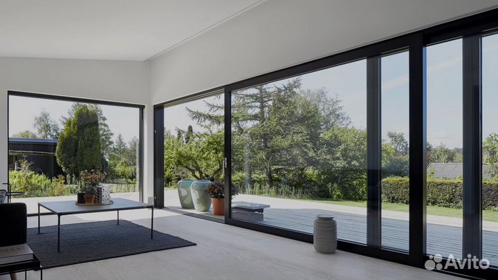 Окна / окно / сдвижное остекление веранды
