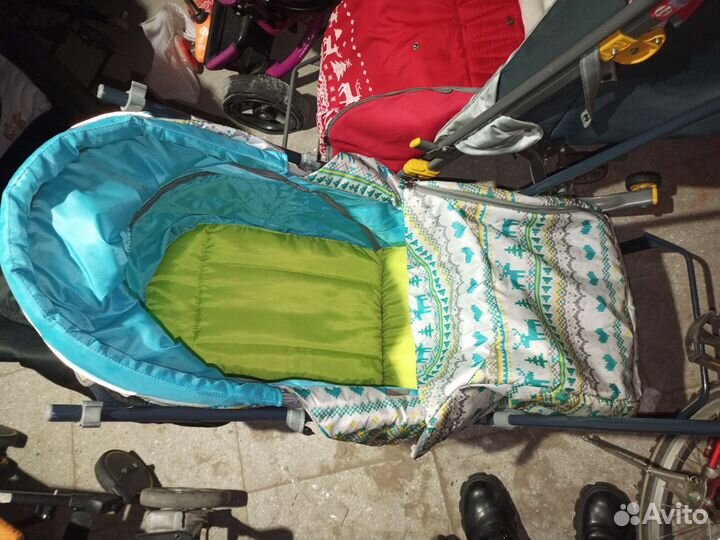 Коляска санки