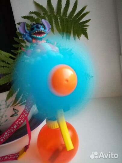 Водный пистолет, брызгалка с вентилятором Стич