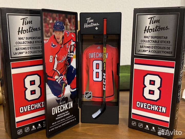 Мини хоккейная клюшка Овечкина NHL Tim Horton’s