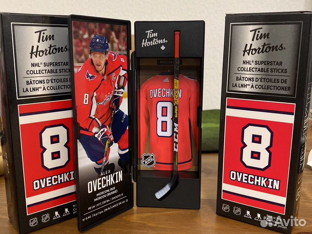 Мини хоккейная клюшка Овечкина NHL Tim Horton’s