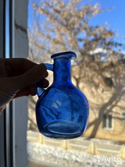 Кувшин цветное стекло ваза графин