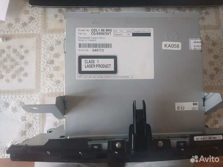 Оригинальная магнитола для Mazda 6 II (GH) Рестайл