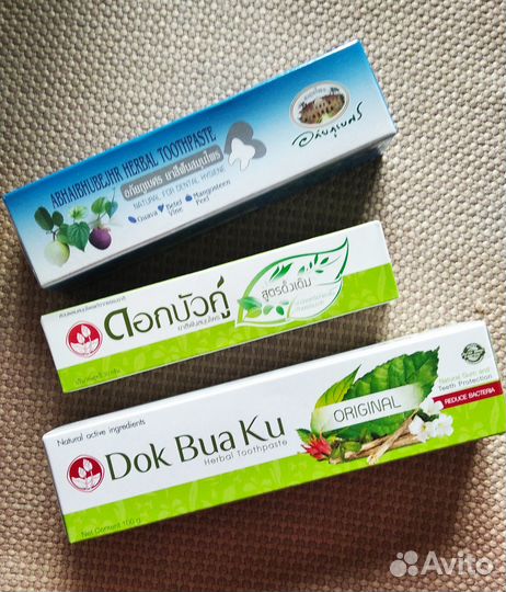 Тайские зубные пасты. Супер-качество