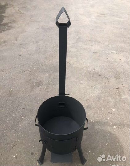 Печь для казана 12 литров с трубой