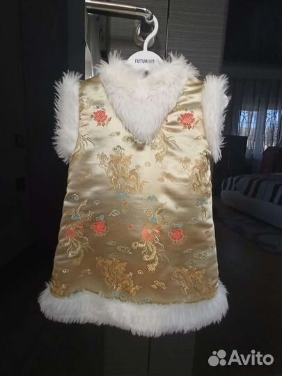 Костюм зайчика с платьем 2-5 лет