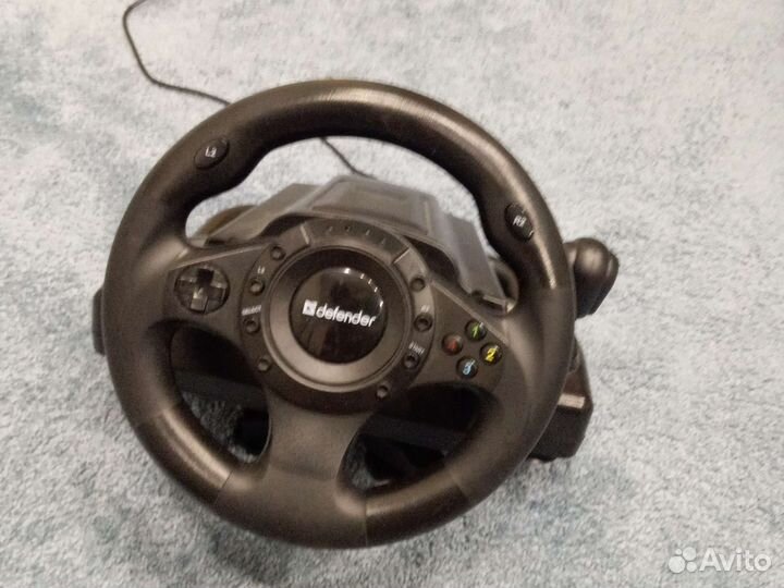 Игровой руль defender forsage drift gt