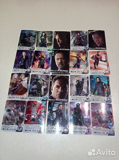 Карточки Мстители Финал