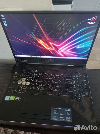 Asus ROG strix scar 2 GL504V RTX2060 6gb