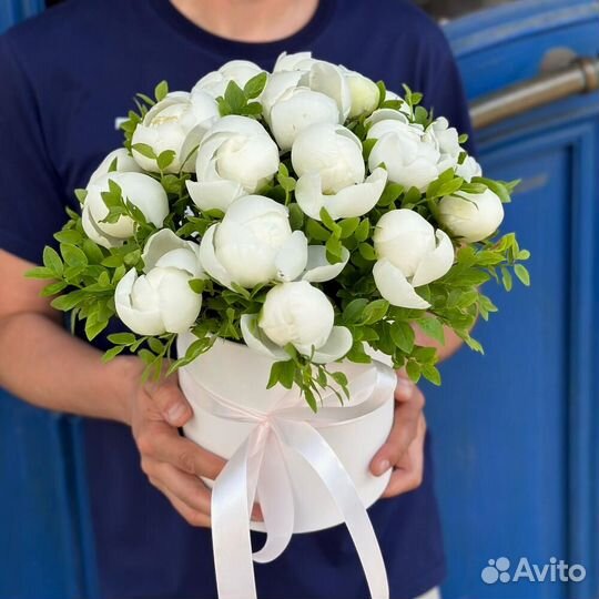 Доставка по мск, Цветы, Букеты, Пионы