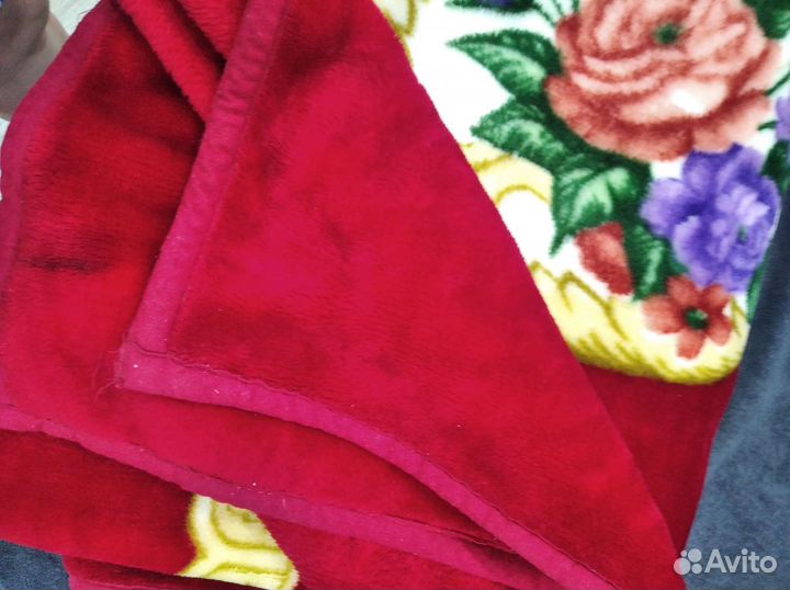 Большой теплый плед