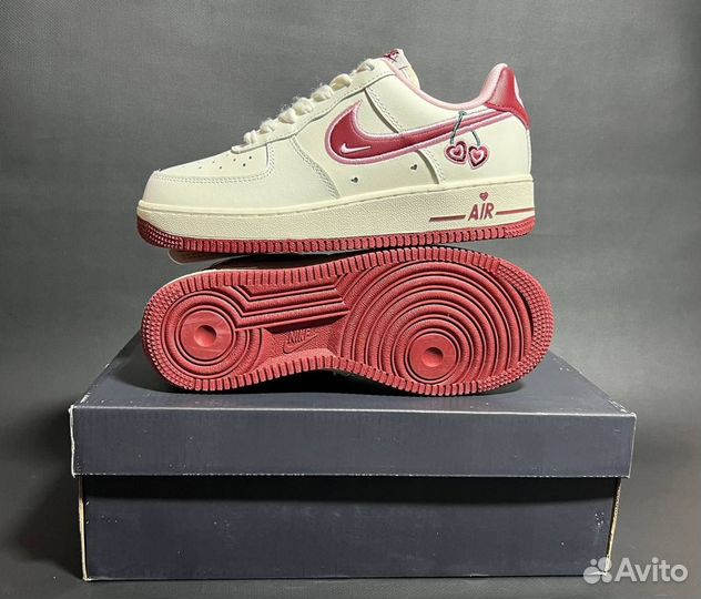 Кроссовки Nike Air Force 1 low valentine s day