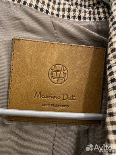 Плащ тренч massimo dutti xs