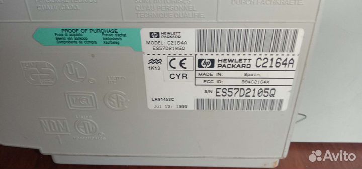 Принтер HP Deskjet 660C на запчасти