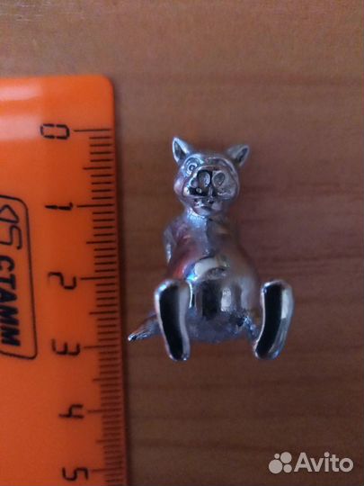Фигурки животных из серебра