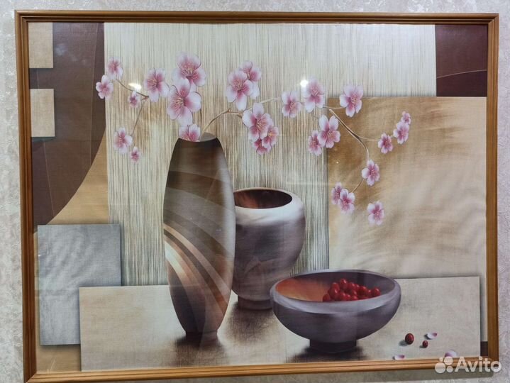 Картина в дерев. рамке