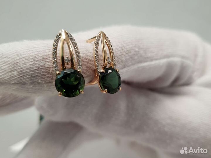Серьги 585, вес 2,68, арт. К000087