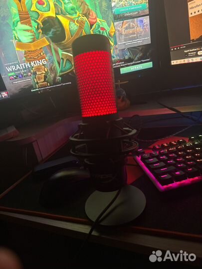 Микрофон hyperx quadcast s