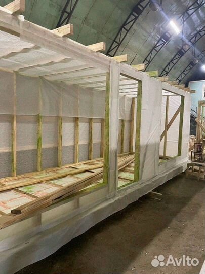 Модульный дом баня