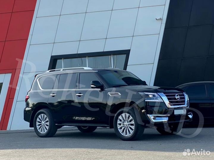Рестайлинг Nissan Patrol из 2010 в 20 г Y62