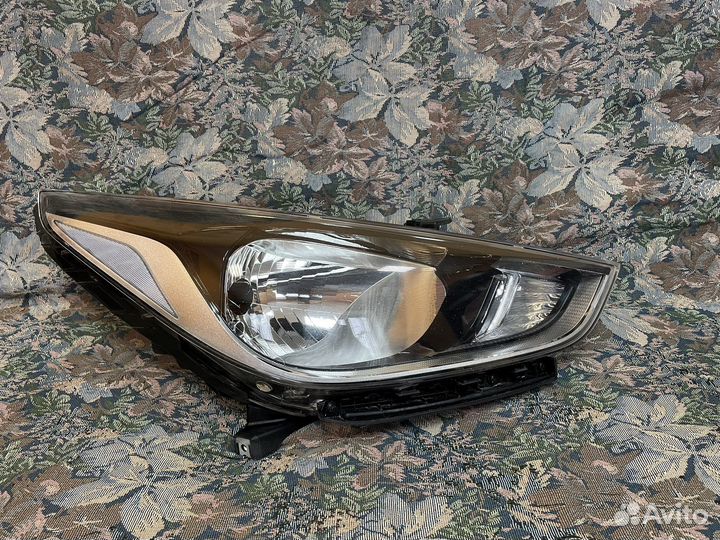 Фара оригинал хендай солярис 2017