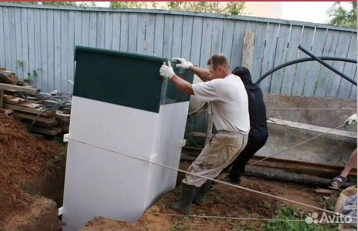 Септик без откачки - гарантия и монтаж