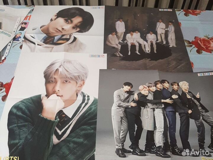 Плакаты с группой BTS