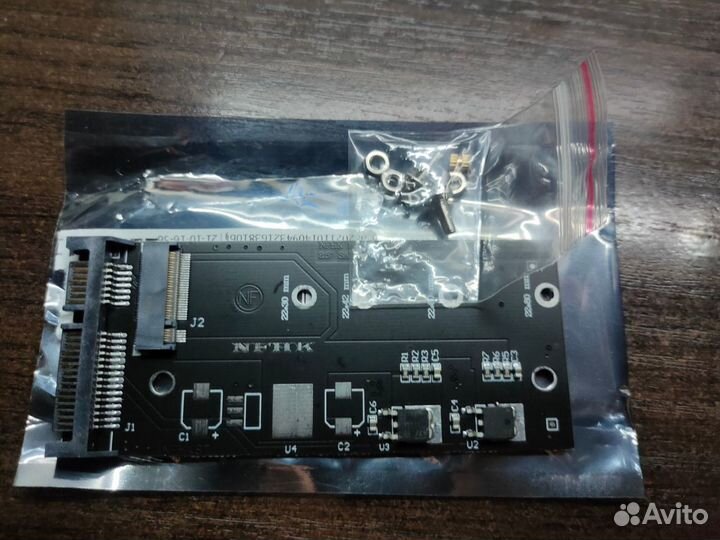 M.2 SSD адаптер 2.5 M2 to SATA + болты