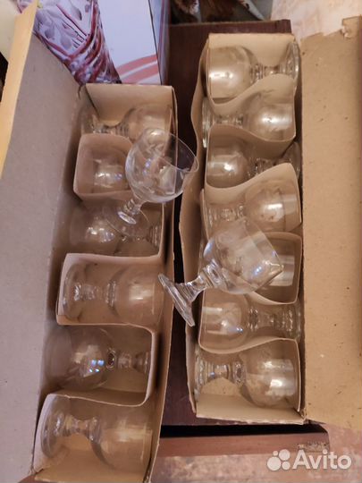 Рюмки и фужеры СССР