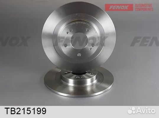 Диск тормозной fenox TB215199 для а/м Mitsubishi A