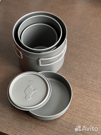 Походная посуда титановая Toaks