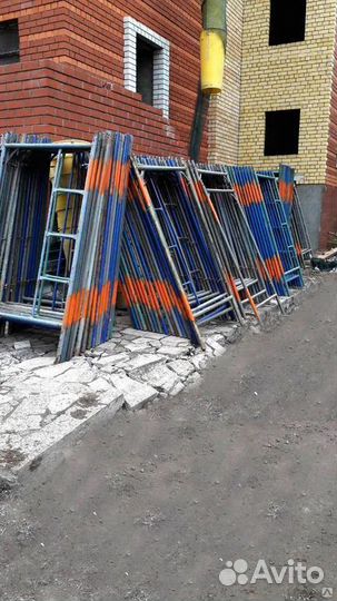 Леса строительные рамные