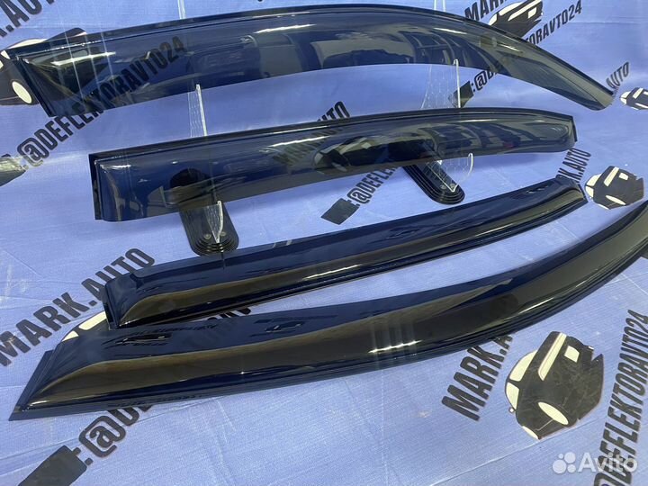 Дефлекторы окон,Ветровики Honda Civic 2017- хэтч