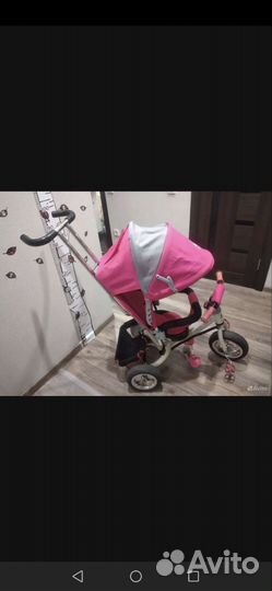 Детский трехколесный велосипед бу