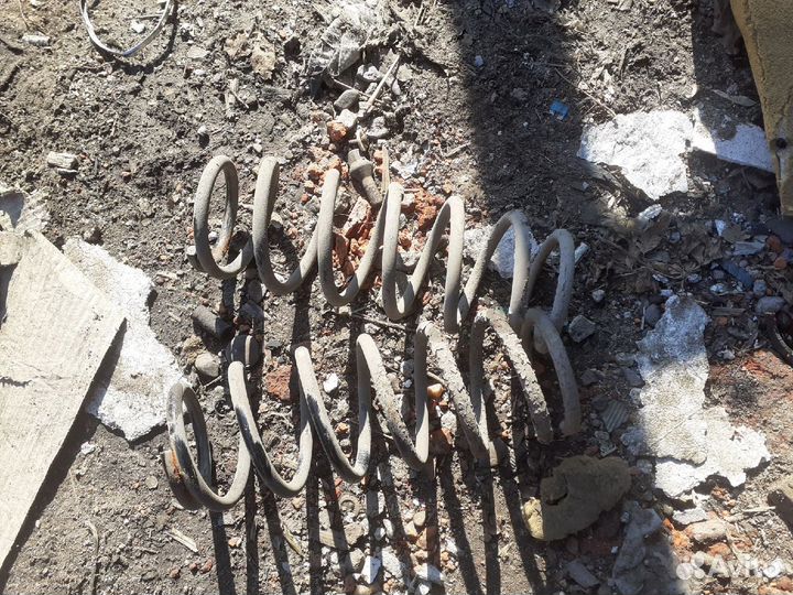 Задние пружины на Daewoo Matiz