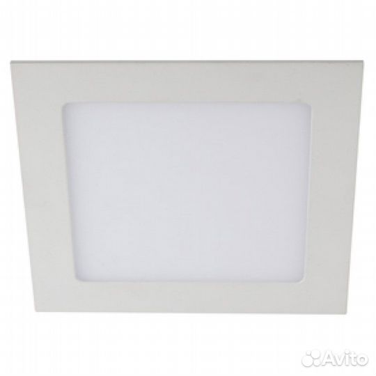 Светильник LED 2-24 24W 220V 4000K квадрат эра