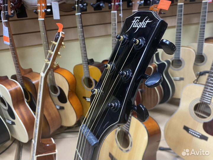 Акустическая гитара Flight D130 BK