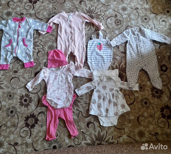 Детские вещи пакетом на девочку